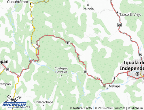 Mappa MICHELIN Tuxtla Cuevillas - ViaMichelin