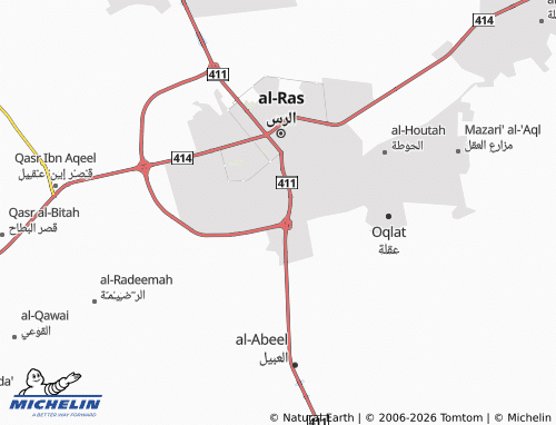 MICHELIN-Landkarte al-Masyaf - ViaMichelin