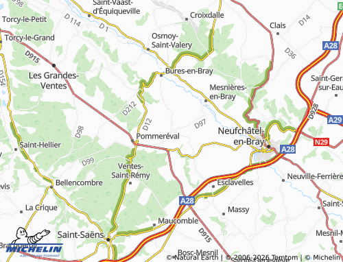 Mapa MICHELIN Fresles - ViaMichelin