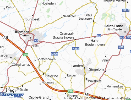 Mappa MICHELIN Wange - ViaMichelin
