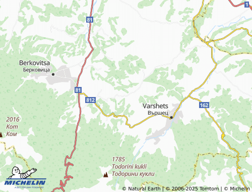MICHELIN-Landkarte Slatina - ViaMichelin