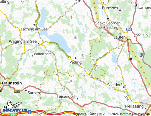 MICHELIN Petting map - ViaMichelin