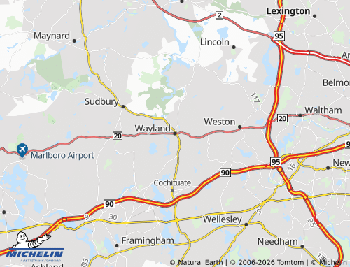 Mappa MICHELIN Wayland - ViaMichelin