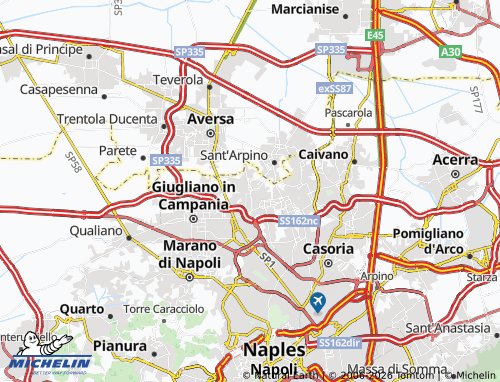 MICHELIN Sant'Antimo map - ViaMichelin