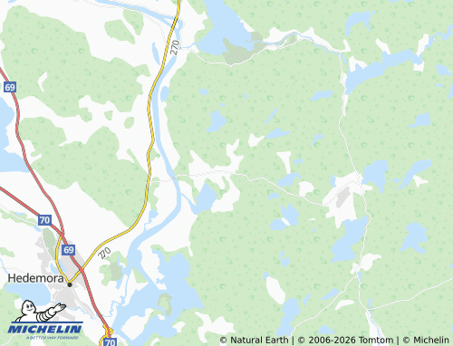Mapa MICHELIN Olshyttan - ViaMichelin