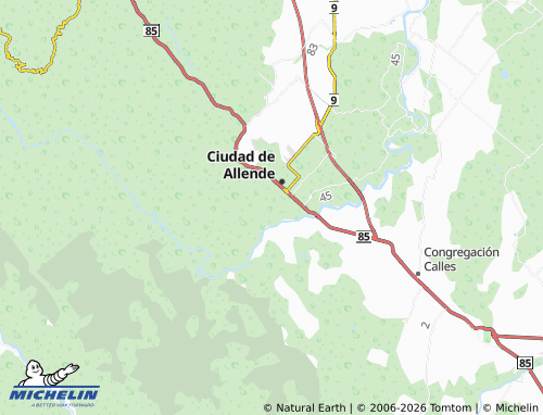 Mappa MICHELIN Villa Antigua - ViaMichelin
