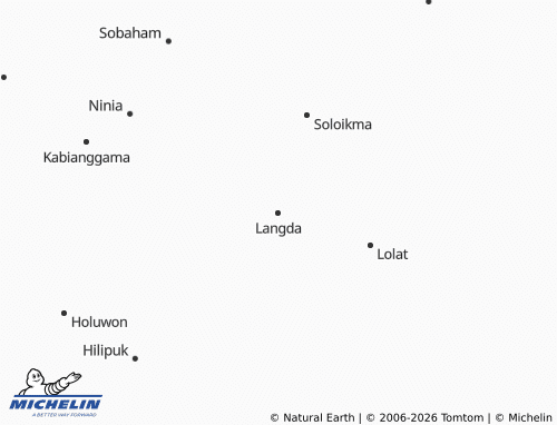 MICHELIN Langda map - ViaMichelin