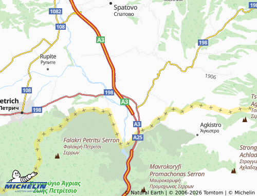 Mappa MICHELIN Marino pole - ViaMichelin