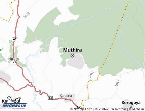 MICHELIN-Landkarte Muthira - ViaMichelin