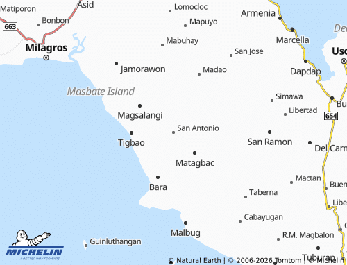 MICHELIN San Antonio map - ViaMichelin