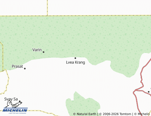 MICHELIN Lvea Krang map - ViaMichelin