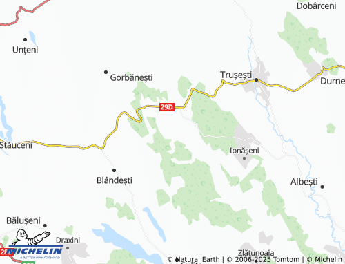 MICHELIN-Landkarte Șoldănești - ViaMichelin