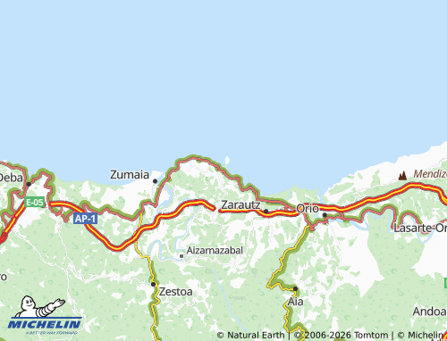 Mappa MICHELIN Getaria - ViaMichelin