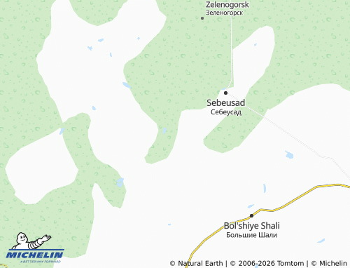 MICHELIN-Landkarte Lapkasola - ViaMichelin