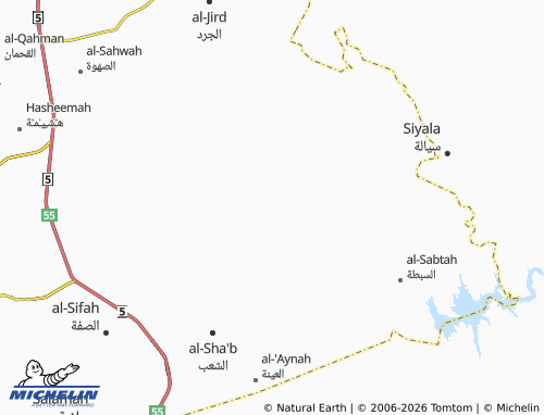 MICHELIN-Landkarte al-Maqfi - ViaMichelin