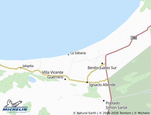 Mappa MICHELIN Gobernador Cruz - ViaMichelin
