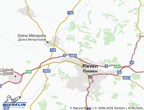 Mappa MICHELIN Opanets - ViaMichelin