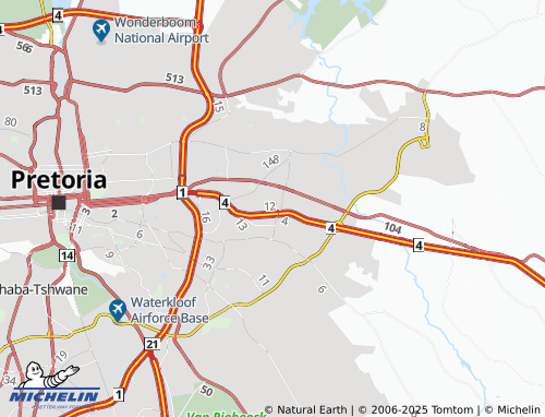 Mapa MICHELIN La Montagne Extension 1 - ViaMichelin