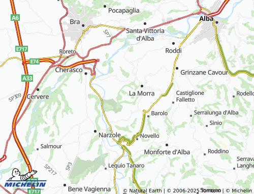 Mapa MICHELIN Berri - ViaMichelin