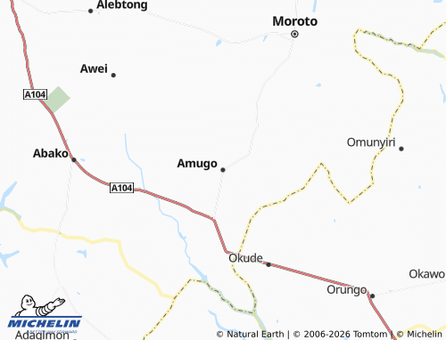 Mappa MICHELIN Amugo - ViaMichelin