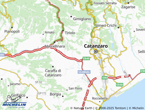 MICHELIN Sarrottino map - ViaMichelin
