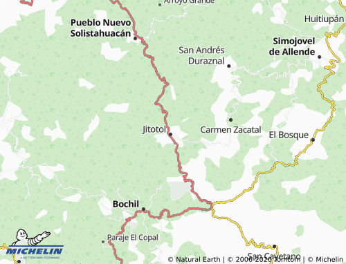 MICHELIN Los Pinos map - ViaMichelin