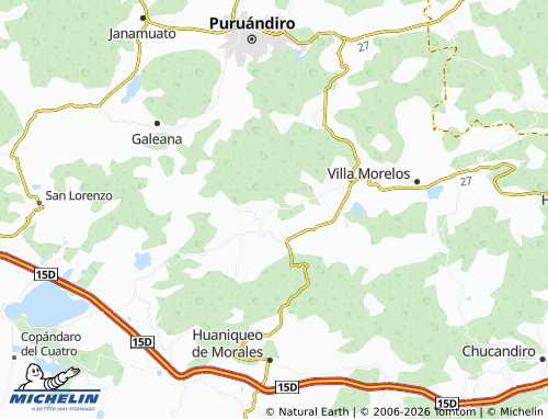 MICHELIN La Palma map - ViaMichelin