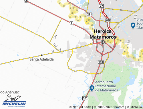 MICHELIN Privanzas map - ViaMichelin