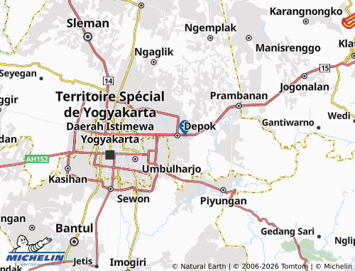 Mappa MICHELIN Depok - ViaMichelin