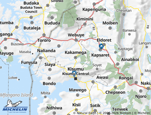 MICHELIN Western map - ViaMichelin