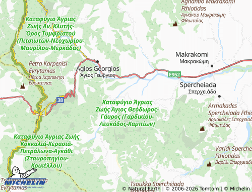 Carte MICHELIN Lefkada - ViaMichelin