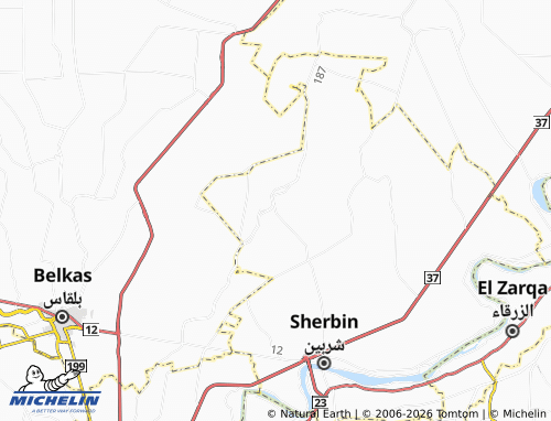 Mapa MICHELIN Tir'at Ghunaym - ViaMichelin