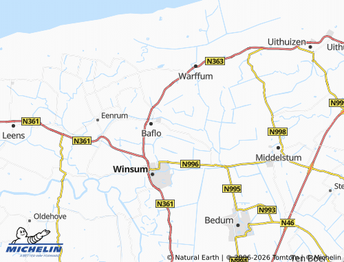 MICHELIN-Landkarte Tinallinge - ViaMichelin