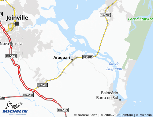 Mappa MICHELIN Volta Redonda - ViaMichelin