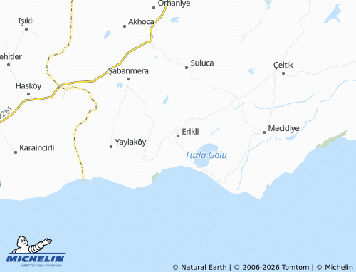 Mappa MICHELIN Erikli - ViaMichelin