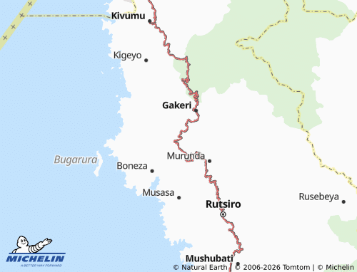 MICHELIN Kizinga map - ViaMichelin