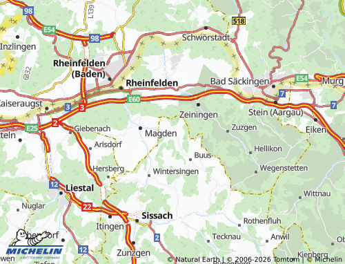 Mappa MICHELIN Maisprach - ViaMichelin