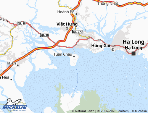 Mapa MICHELIN Tuần Châu - ViaMichelin