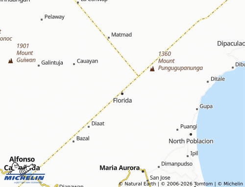 Mappa MICHELIN Florida - ViaMichelin