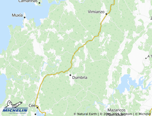 MICHELIN-Landkarte Pedriñas - ViaMichelin