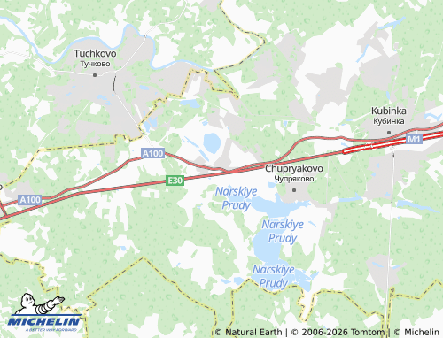 Carte MICHELIN Krutitsy - ViaMichelin