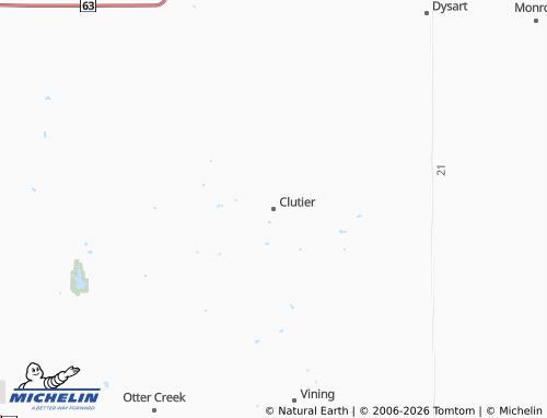 Mapa MICHELIN Clutier - ViaMichelin