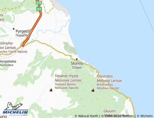 MICHELIN Stomio map - ViaMichelin