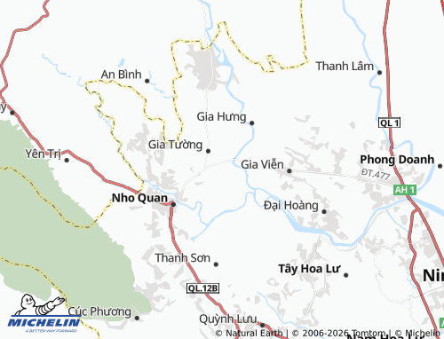 Mapa MICHELIN Đức Long - ViaMichelin