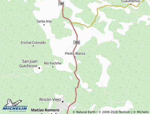 Mappa MICHELIN Piedra Blanca - ViaMichelin