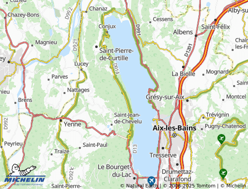 Carte MICHELIN Petit-Villard - ViaMichelin