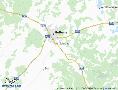Mapa MICHELIN Margas - ViaMichelin
