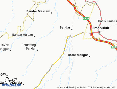 MICHELIN Bandar Rakyat map - ViaMichelin