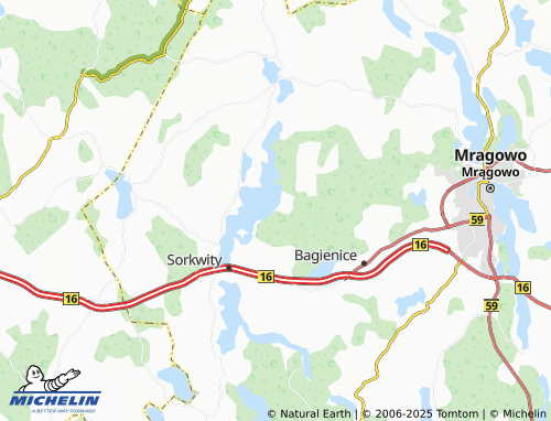 Carte MICHELIN Młynik - ViaMichelin
