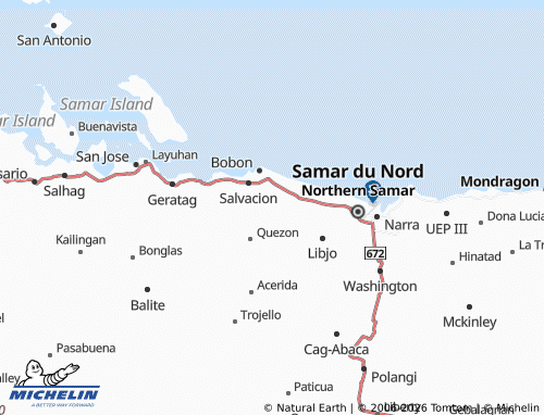 MICHELIN Arellano map - ViaMichelin